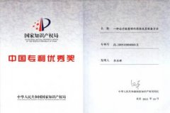 益智康腦丸“一種治療腦萎縮的藥物及其制備方法” 國家優(yōu)秀專利獎(jiǎng)